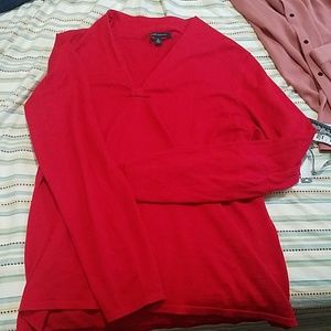 Banana Republic red sweater